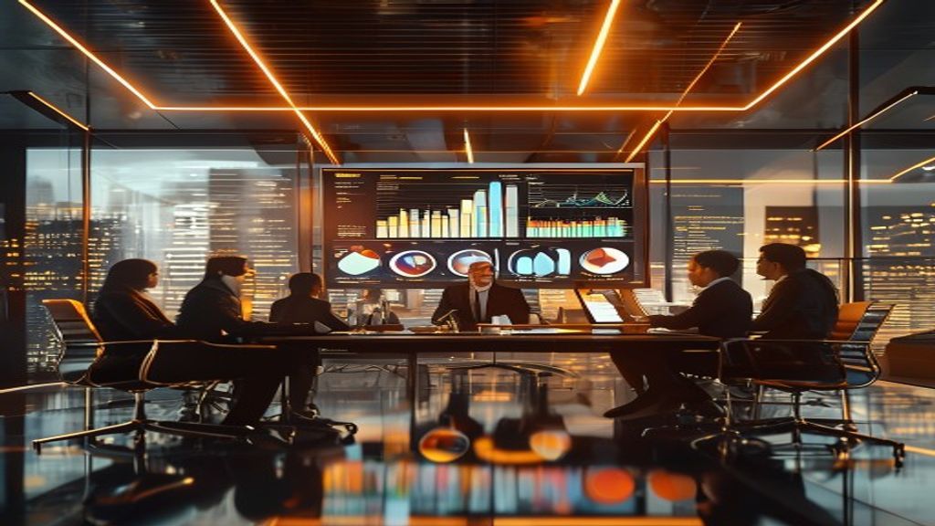 Business strategy consulting session